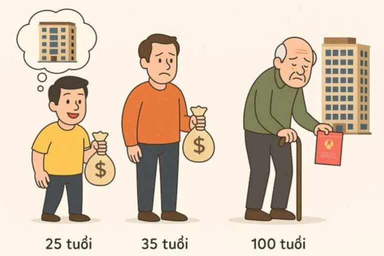 25 tuổi bắt đầu tiết kiệm, liệu bạn có thể mua nhà ở tuổi 100?
