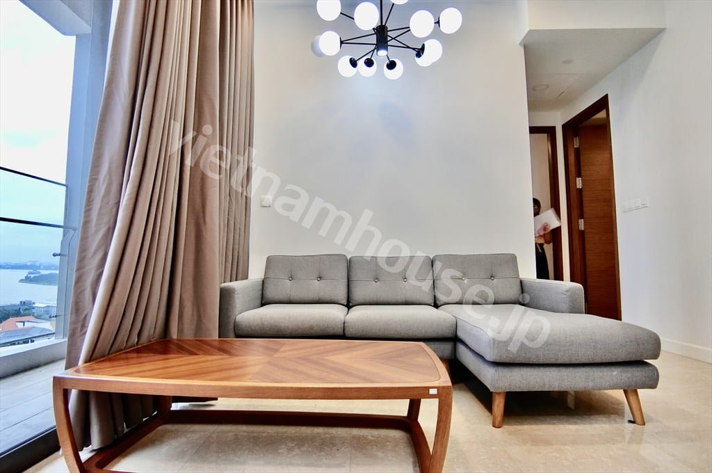 Căn hộ Nassim 2 phòng ngủ tầng trung – view sông, giá tốt