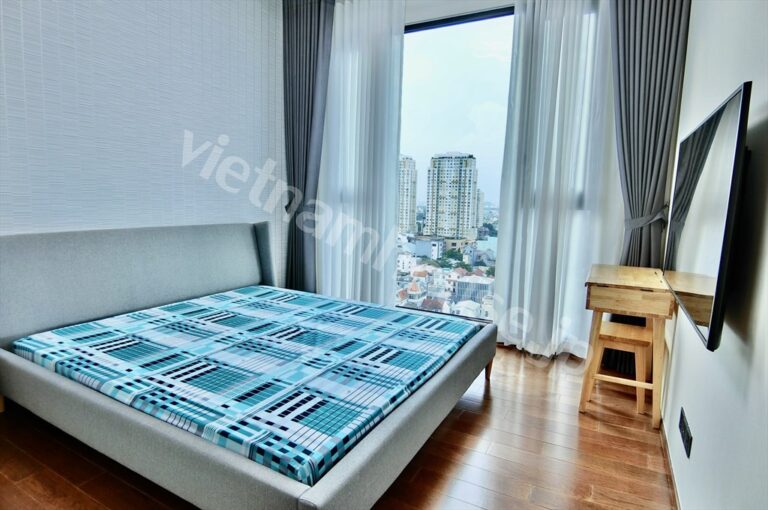 Thuê căn hộ 2PN D’Edge Thảo Điền – View sông, nội thất mới