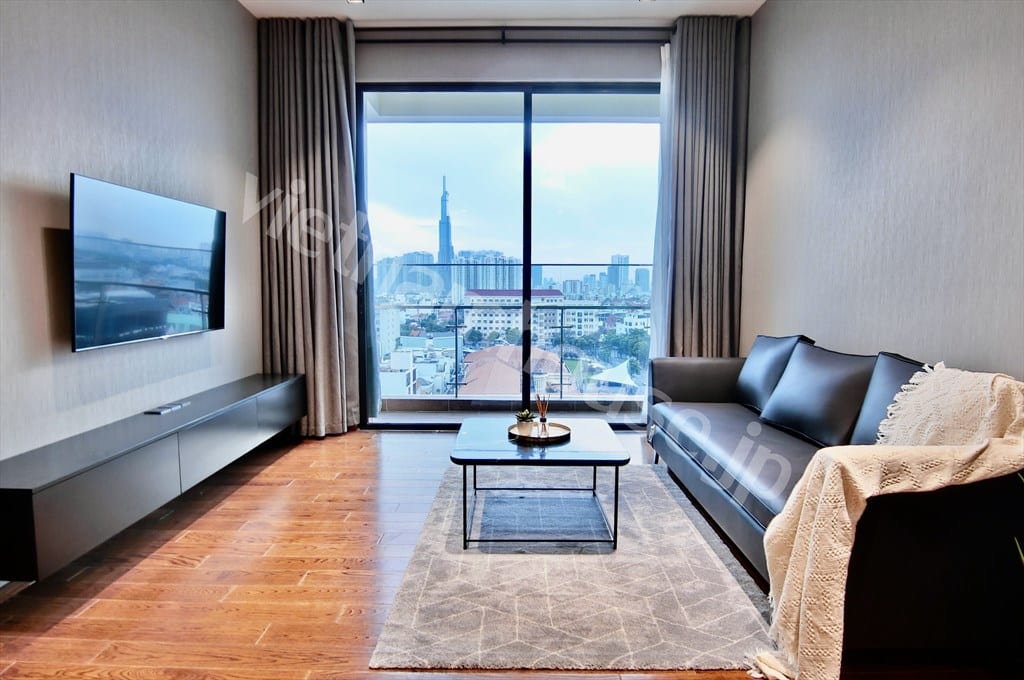 Cho thuê căn hộ 2PN D’Edge Thảo Điền – Tầng trung, thiết kế hiện đại