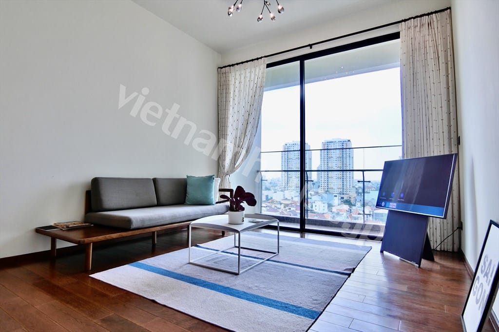 Cho thuê căn hộ 1PN D’Edge Thảo Điền – Tầng cao, View thoáng