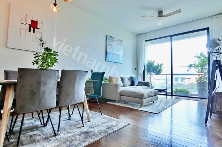 Thuê Căn hộ 2PN D’Edge Thảo Điền Quận 2 – Tầng Thấp, Full nội thất