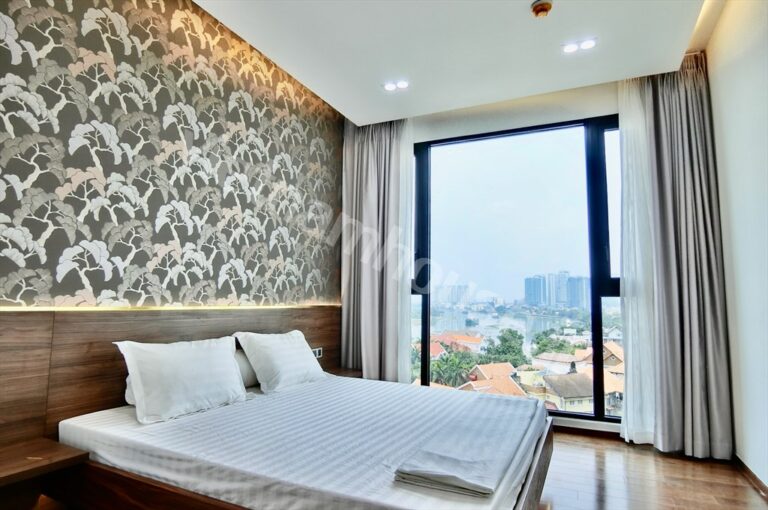 Thuê căn hộ 3 phòng ngủ tại D’Edge Thảo Điền – Tầng trung, nội thất mới và đẹp