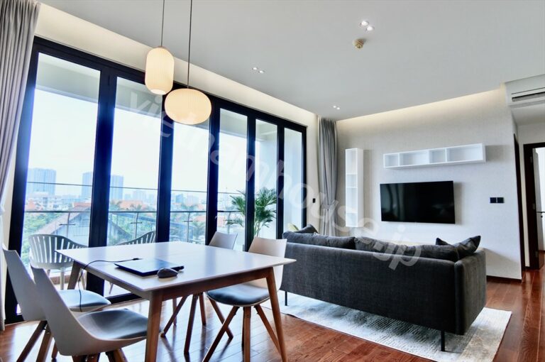Cho thuê D’Edge Thảo Điền 3PN full đồ, tầng thấp, giá ưu đãi