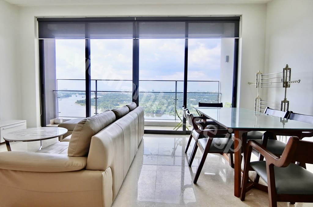 Căn hộ view sông mát mẻ – 4PN tại Nassim Thảo Điền cho thuê