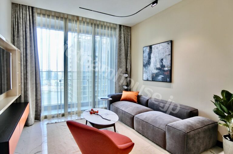 Cho thuê Căn Hộ 1 Phòng Ngủ Empire City – View Sông, Tầng Trung