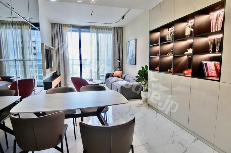 Cho thuê Căn Hộ 1 Phòng Ngủ Empire City – View Sông, Tầng Trung