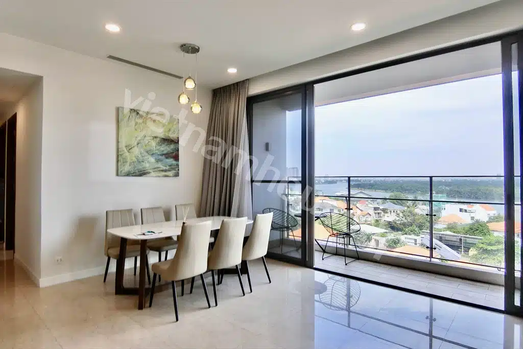 Căn hộ 3 phòng ngủ Nassim – view đẹp, tầng trung, nội thất xịn