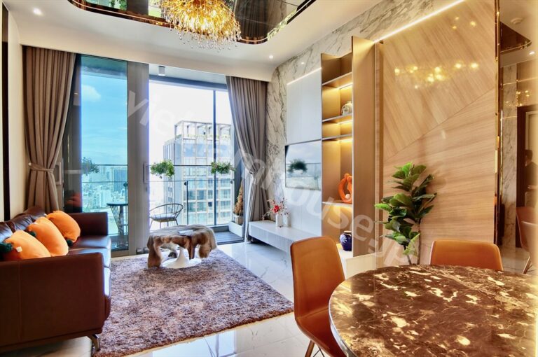 Empire City: Cho Thuê Căn Hộ 1 Phòng Ngủ – Tầng Cao, View Sông Đẹp
