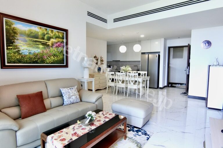 Căn Hộ 2 Phòng Ngủ Empire City Cho Thuê – View Sông, Full Nội Thất