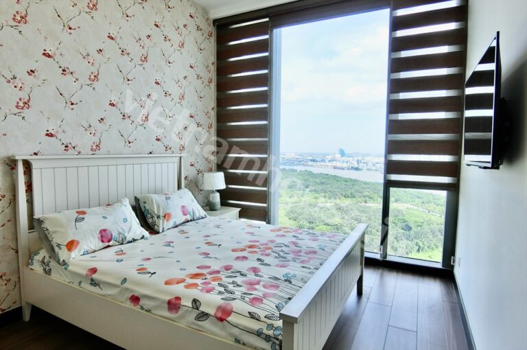 Căn Hộ 2 Phòng Ngủ Empire City Cho Thuê – View Sông, Full Nội Thất
