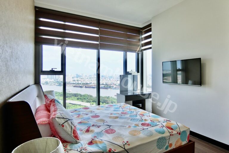 Căn Hộ 2 Phòng Ngủ Empire City Cho Thuê – View Sông, Full Nội Thất