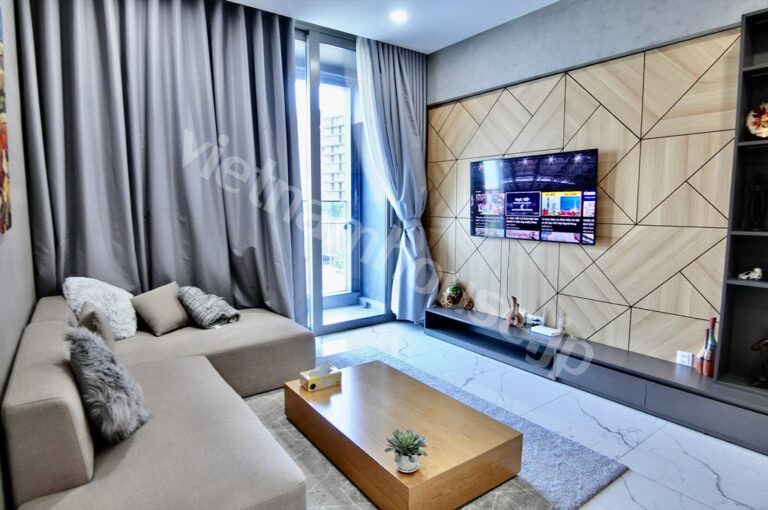 Cho Thuê Căn Hộ 2PN Empire City – Tầng Thấp, Đầy Đủ Nội Thất