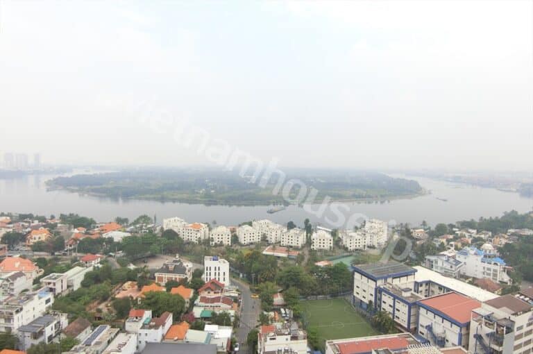 Cho thuê căn hộ Q2 Thảo Điền 3 phòng ngủ môi trường sống yên tĩnh