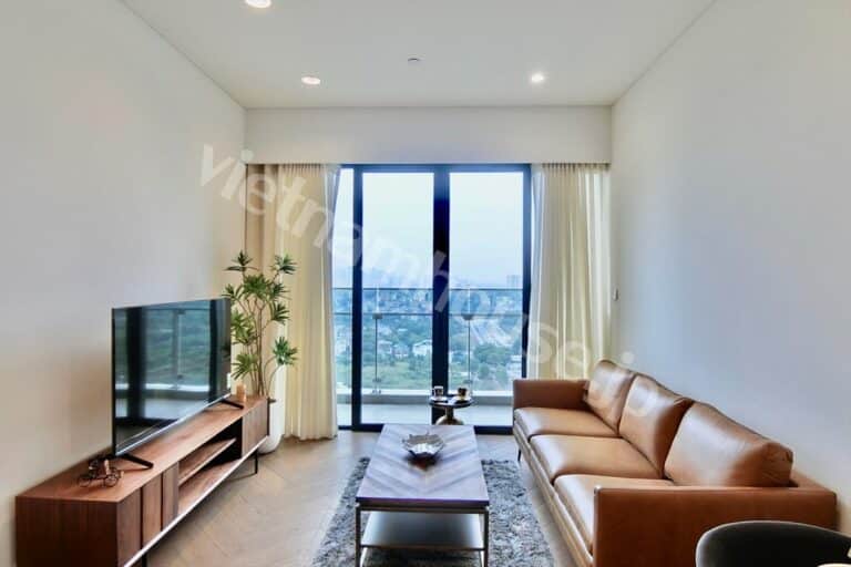 Cho Thuê Căn Hộ 2 Phòng Ngủ The River – Tầng Cao, Giá Tốt, Full Nội Thất