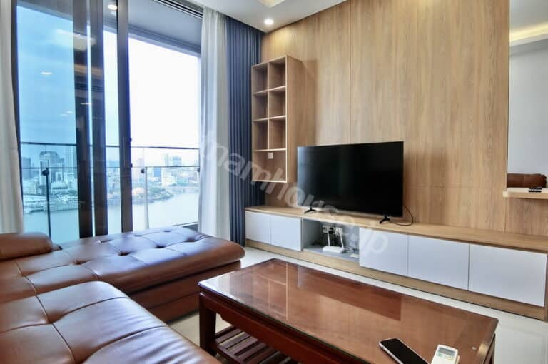 Empire City Cho Thuê Căn Hộ 2 Phòng Ngủ – Nội Thất Sang Trọng, View sông