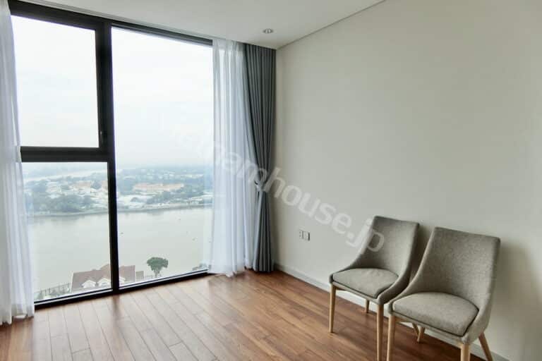 Cho thuê căn hộ 3PN Thảo Điền Green – View Sông, Nhà Đẹp