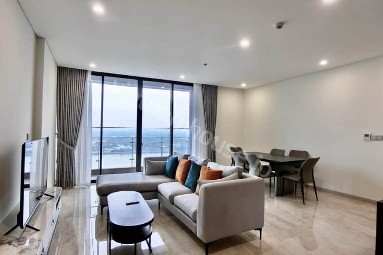 Căn hộ Thảo Điền Green 3 phòng ngủ cho thuê – Tầng cao, View đẹp