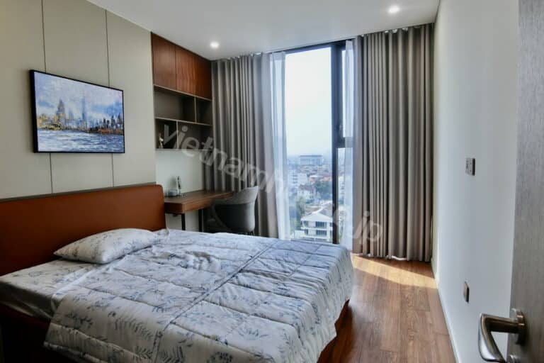 Căn hộ 2 phòng ngủ Thảo Điền Green cho thuê – Tầng trung, view Landmark 81