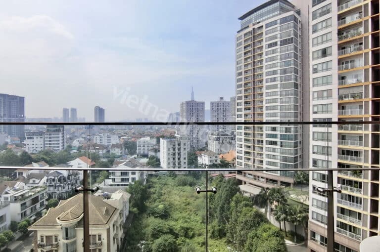 Căn hộ 2 phòng ngủ Thảo Điền Green cho thuê – Tầng trung, view Landmark 81