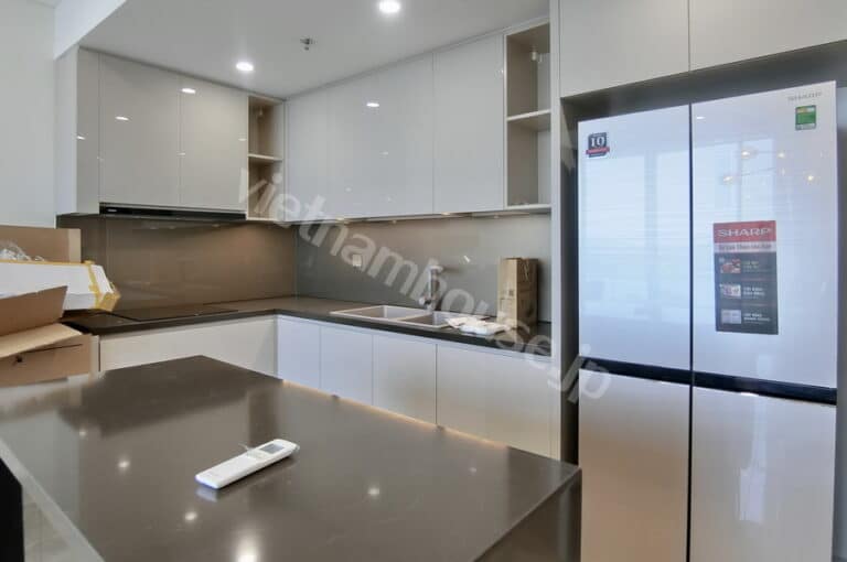 Thảo Điền Green cho thuê căn hộ 2PN – View Sông, nội thất mới