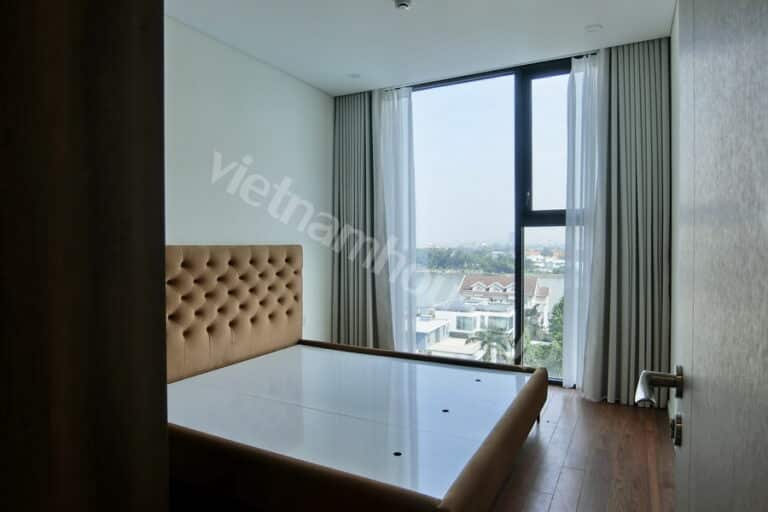 Thảo Điền Green cho thuê căn hộ 2PN – View Sông, nội thất mới