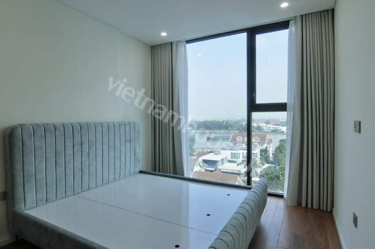 Thảo Điền Green cho thuê căn hộ 2PN – View Sông, nội thất mới