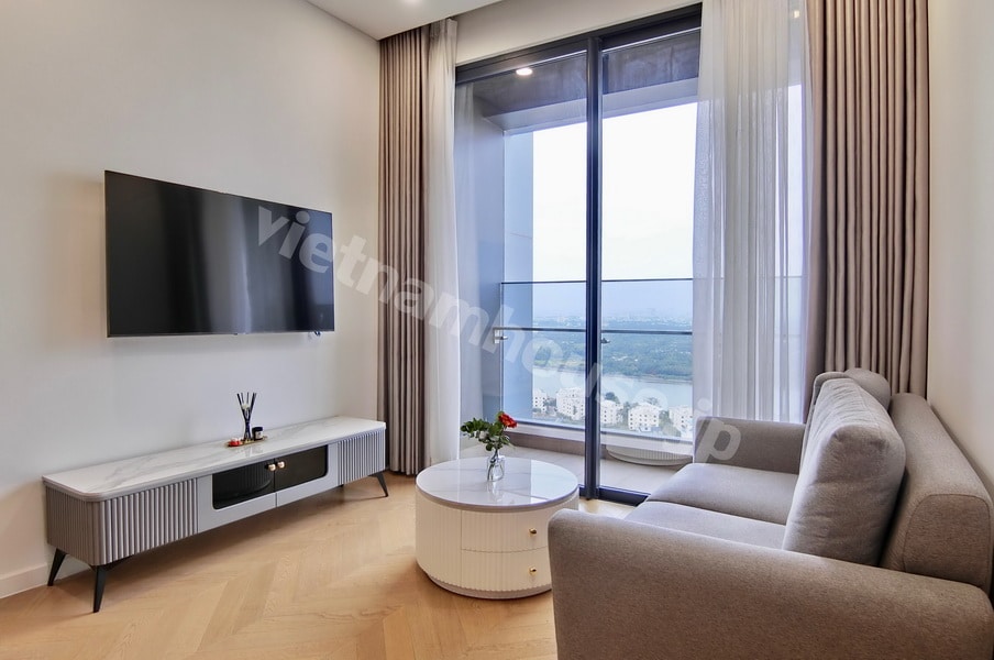 Thuê Lumiere Riverside tầng đẹp – 2PN – nội thất đầy đủ