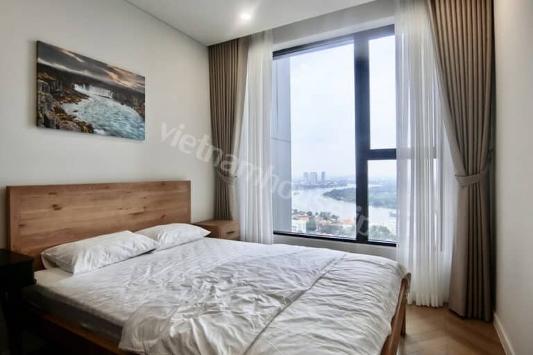 Cho thuê 2 phòng ngủ Lumiere Riverside View Sông, Tầng đẹp