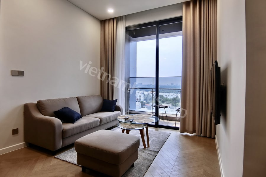 Cho thuê căn hộ 2PN Lumiere Riverside – Tầng trung, view sông, giá hấp dẫn