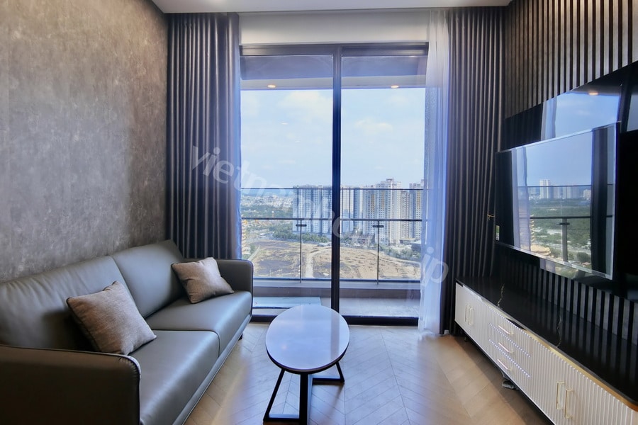 Căn hộ 2 phòng ngủ Lumiere cho thuê – Tầng 30, View City