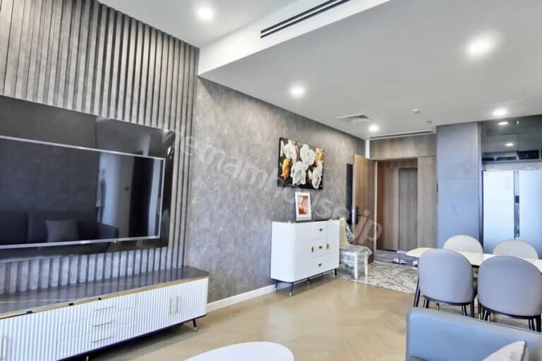 Căn hộ 2 phòng ngủ Lumiere cho thuê – Tầng 30, View City
