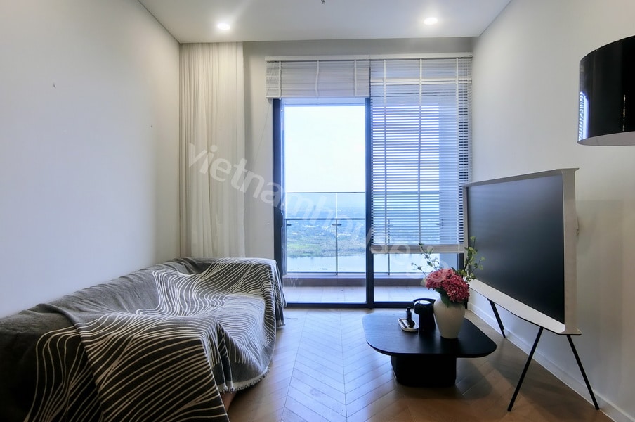Thuê Lumiere Riverside 3 phòng ngủ tầng đẹp, thiết kế hợp lý