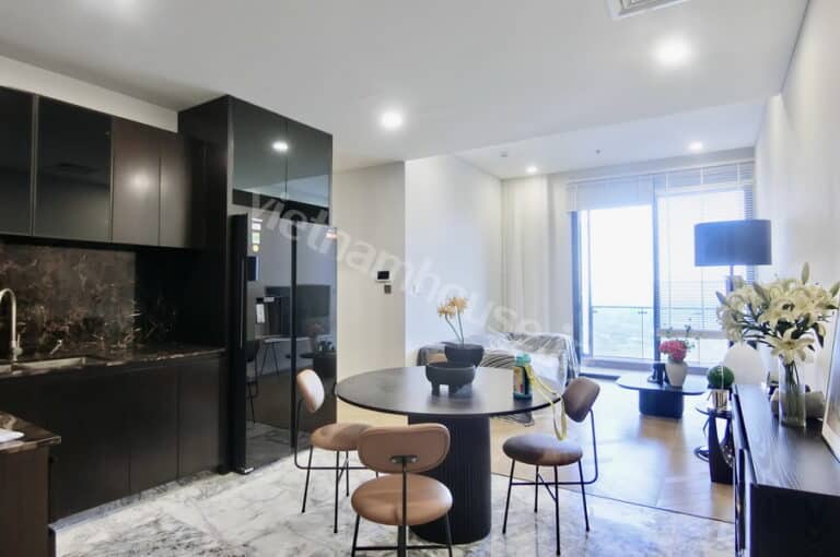 Thuê Lumiere Riverside 3 phòng ngủ tầng đẹp, thiết kế hợp lý