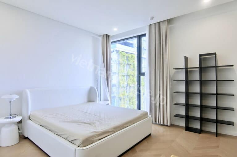 Thuê Lumiere Riverside 3 phòng ngủ tầng đẹp, thiết kế hợp lý