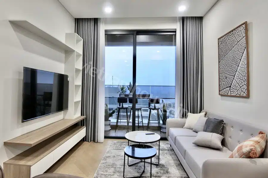Lumiere Riverside cho thuê: Căn hộ 2 phòng ngủ với phong cách hiện đại