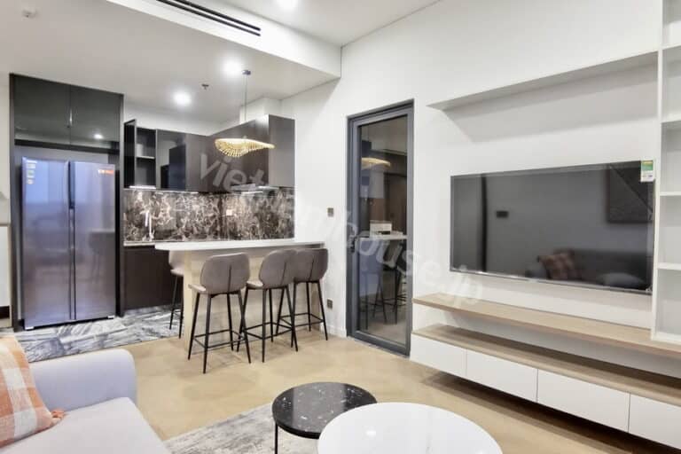 Lumiere Riverside cho thuê: Căn hộ 2 phòng ngủ với phong cách hiện đại