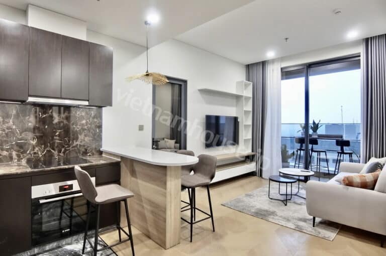 Lumiere Riverside cho thuê: Căn hộ 2 phòng ngủ với phong cách hiện đại