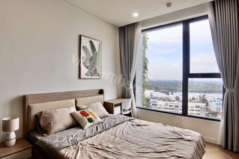 Thuê căn hộ 2PN Lumiere Riverside view đẹp – nội thất mới