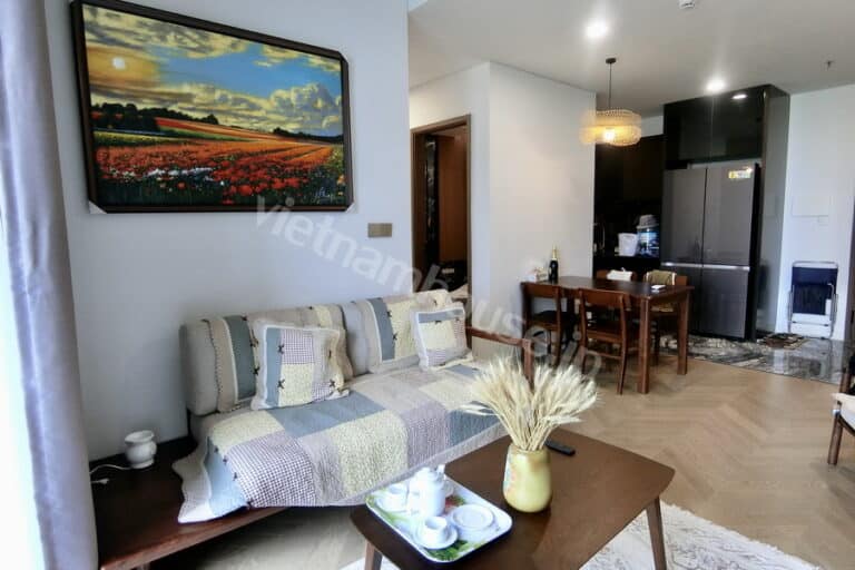 Thuê Lumiere Riverside 2PN phong cách đồng quê, nhẹ nhàng thanh thoát