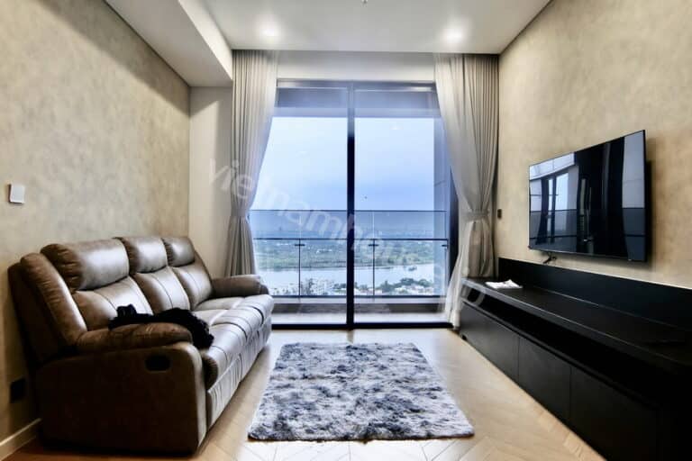 Cho thuê căn hộ 2PN Lumiere Riverside – View sông – Tầng đẹp – Full nội thất