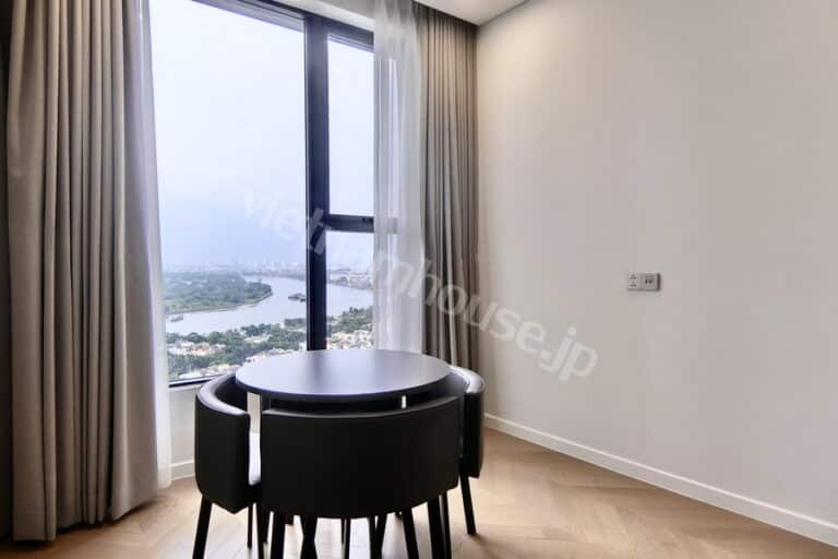 Cho thuê căn hộ 2PN Lumiere Riverside – View sông – Tầng đẹp – Full nội thất