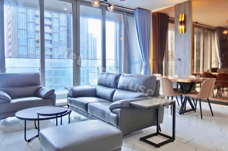 Căn hộ 3PN Empire City cho thuê, giá rẻ nhất, view sông tuyệt đẹp