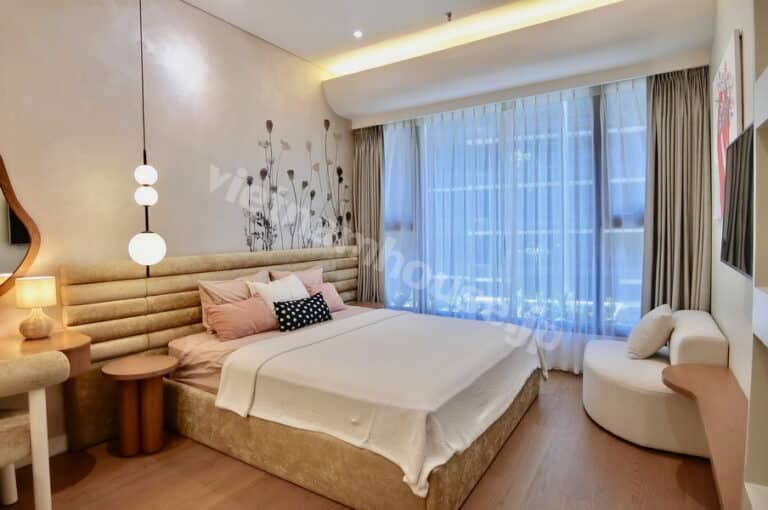 Cho thuê căn hộ The River Thủ Thiêm 3PN thiết kế xinh xắn và thanh lịch