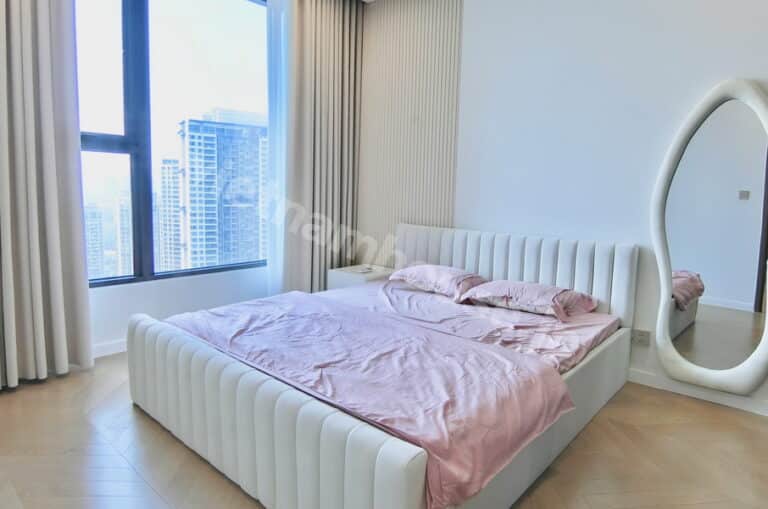 Thuê căn hộ 2PN Lumiere Riverside – Tòa West, tầng cao, thiết kế đẹp, tiện nghi tối ưu