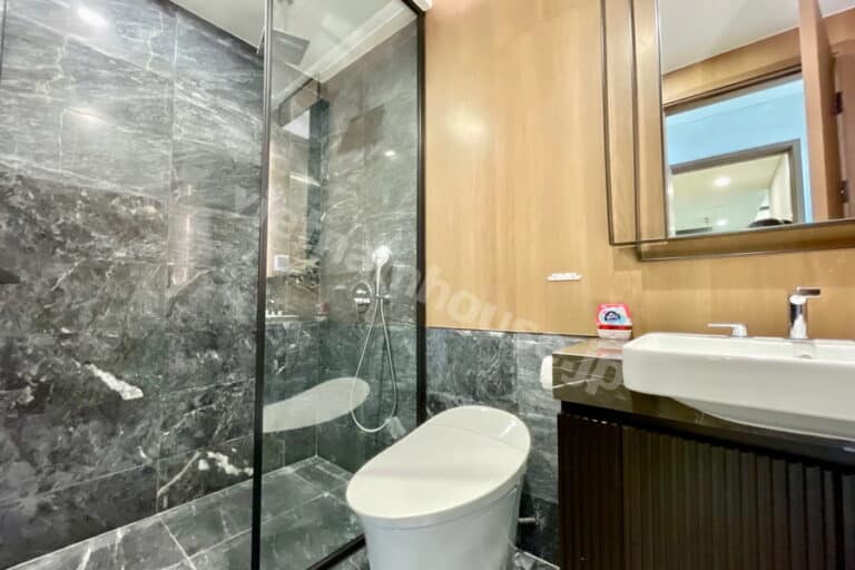 Cho thuê căn hộ 2PN Lumiere Thảo Điền phong cách tropical hiện đại