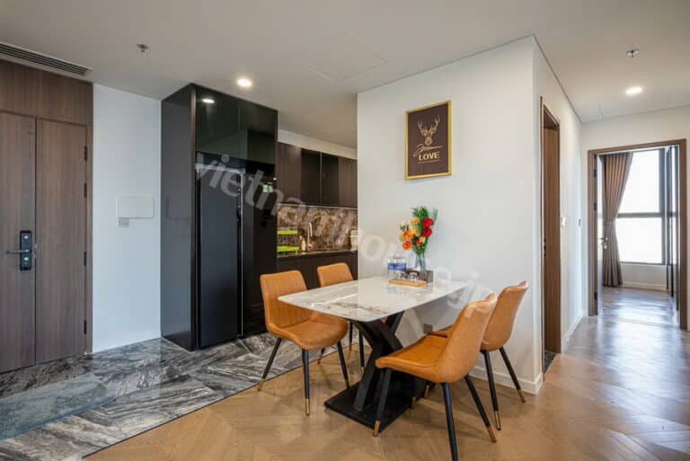 Thuê căn hộ 2PN Lumiere Riverside Toà East – tầng cao – giá thuê rẻ