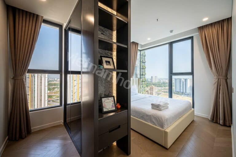 Thuê căn hộ 2PN Lumiere Riverside Toà East – tầng cao – giá thuê rẻ
