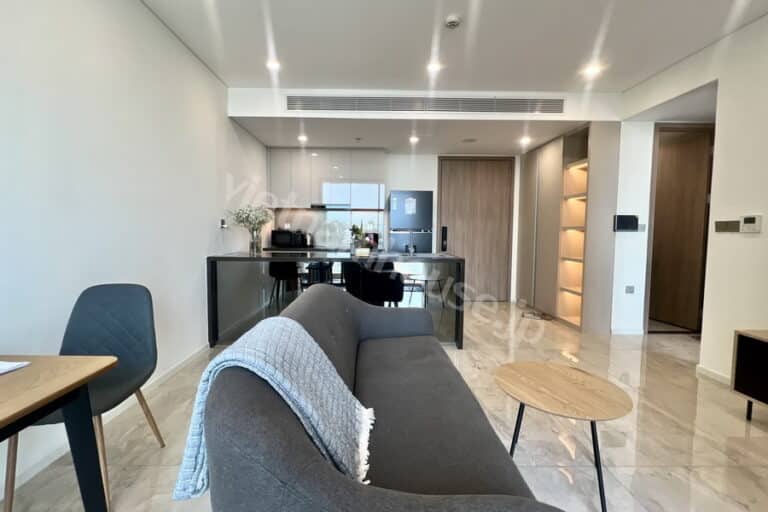 Thuê căn hộ Thảo Điền Green 1PN tầng trung, nhà đẹp, giá hợp lý