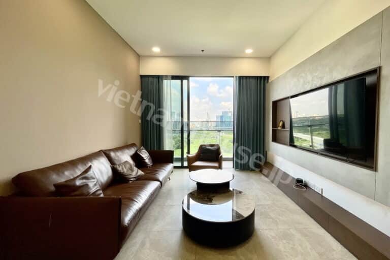 Căn hộ 3PN The River Thủ Thiêm cho thuê – View sông, nội thất cao cấp